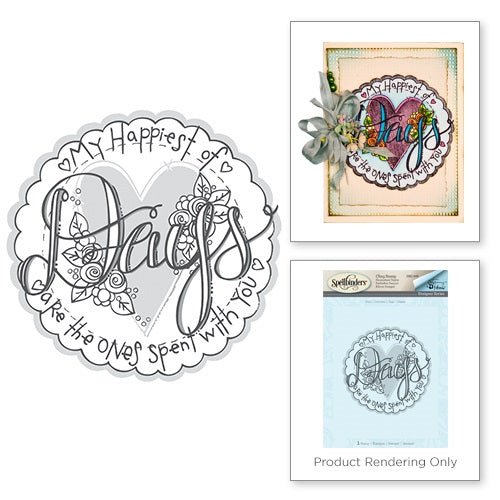 Spellbinders - Stamp - Days