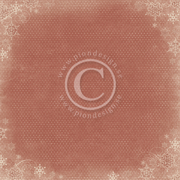 PION Design - 12x12 Patterned Paper - A Christmas To Remember - Happiness