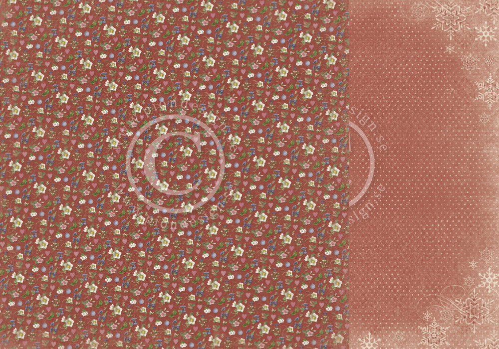 PION Design - 12x12 Patterned Paper - A Christmas To Remember - Happiness
