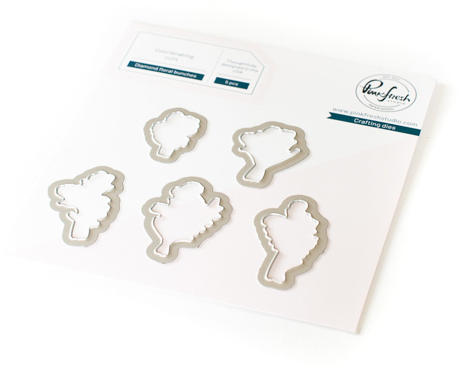 PinkFresh Studios - Die - Pop-Out Diamond Floral Bunches