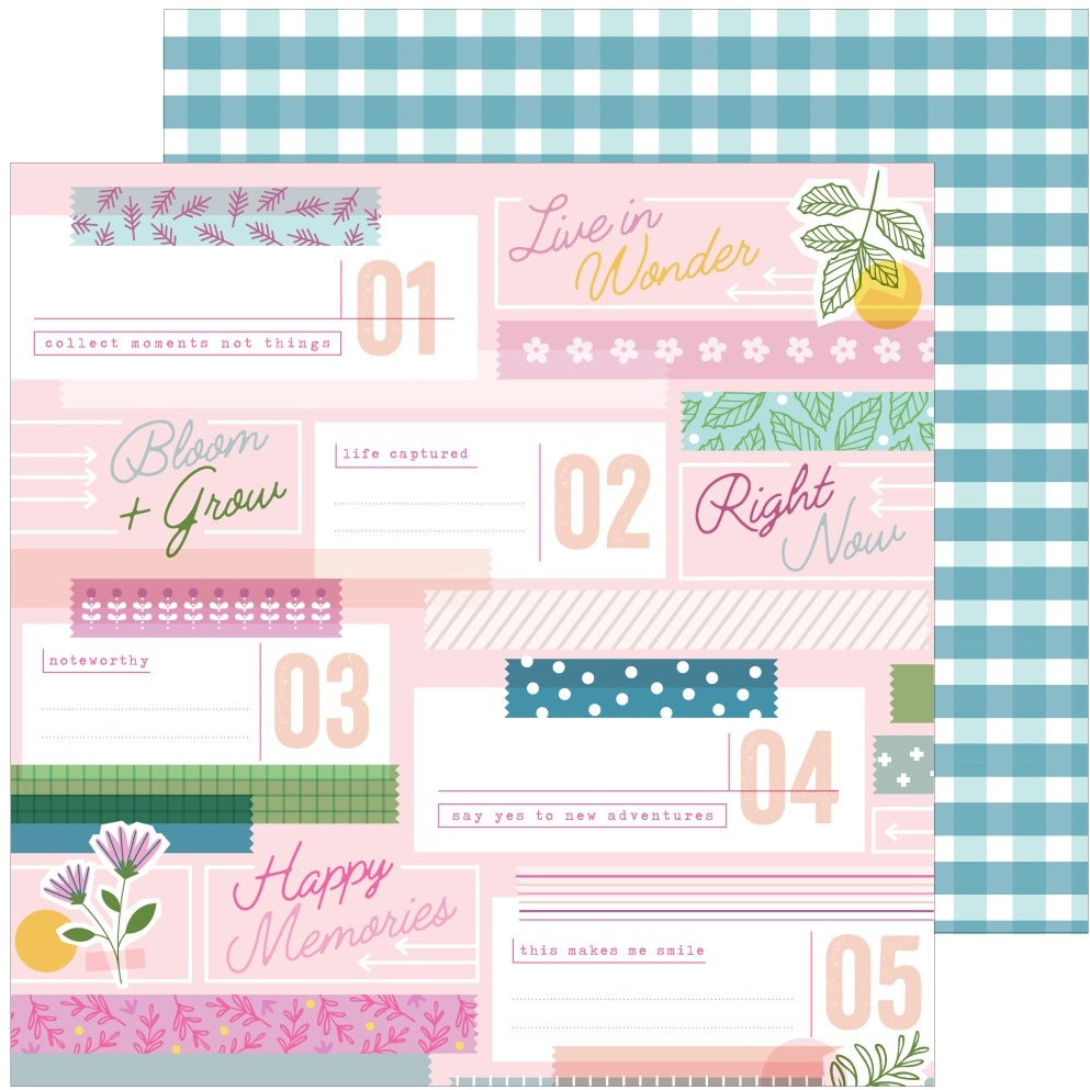 PinkFresh Studio - Noteworthy - Lovely Moments