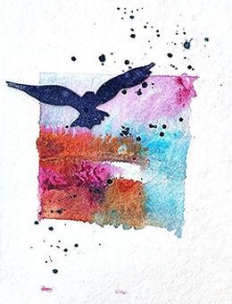 Dina Wakley Media - Chipboard Shapes - Flying