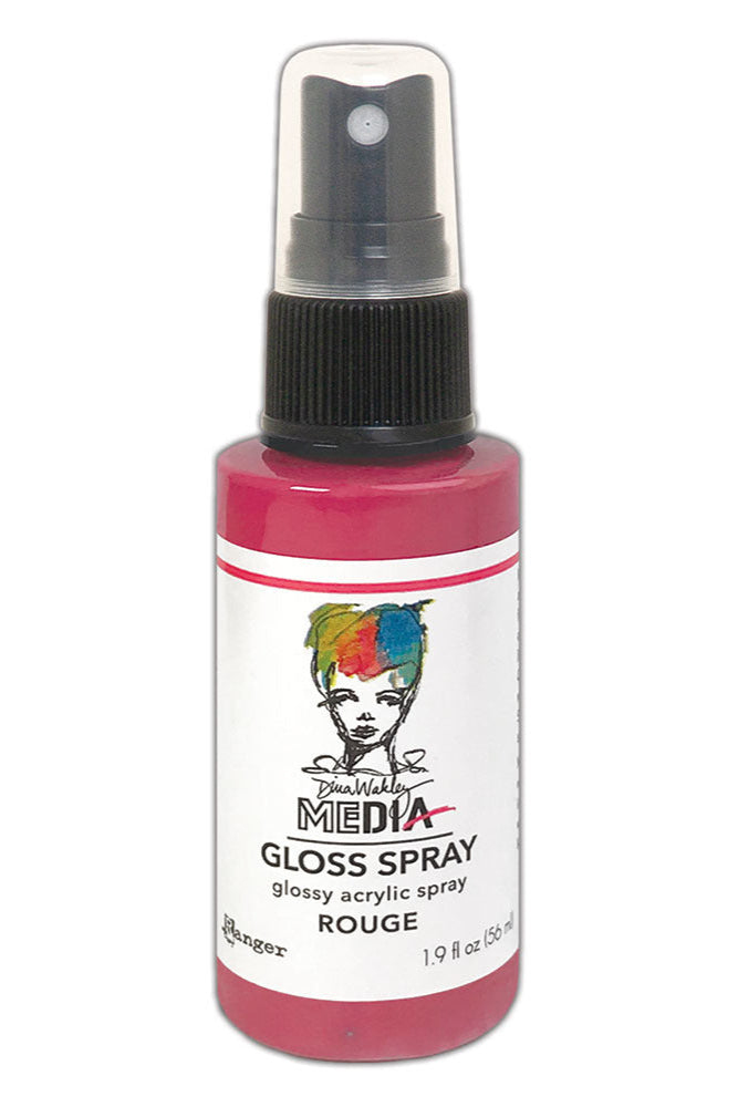 Dina Wakley Media - Gloss Spray, Rouge