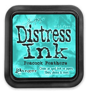 Distress Ink Pad - Peacock Feathers