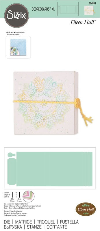 Sizzix - ScoreBoards XL Die - Eileen Hull - Folio Journal