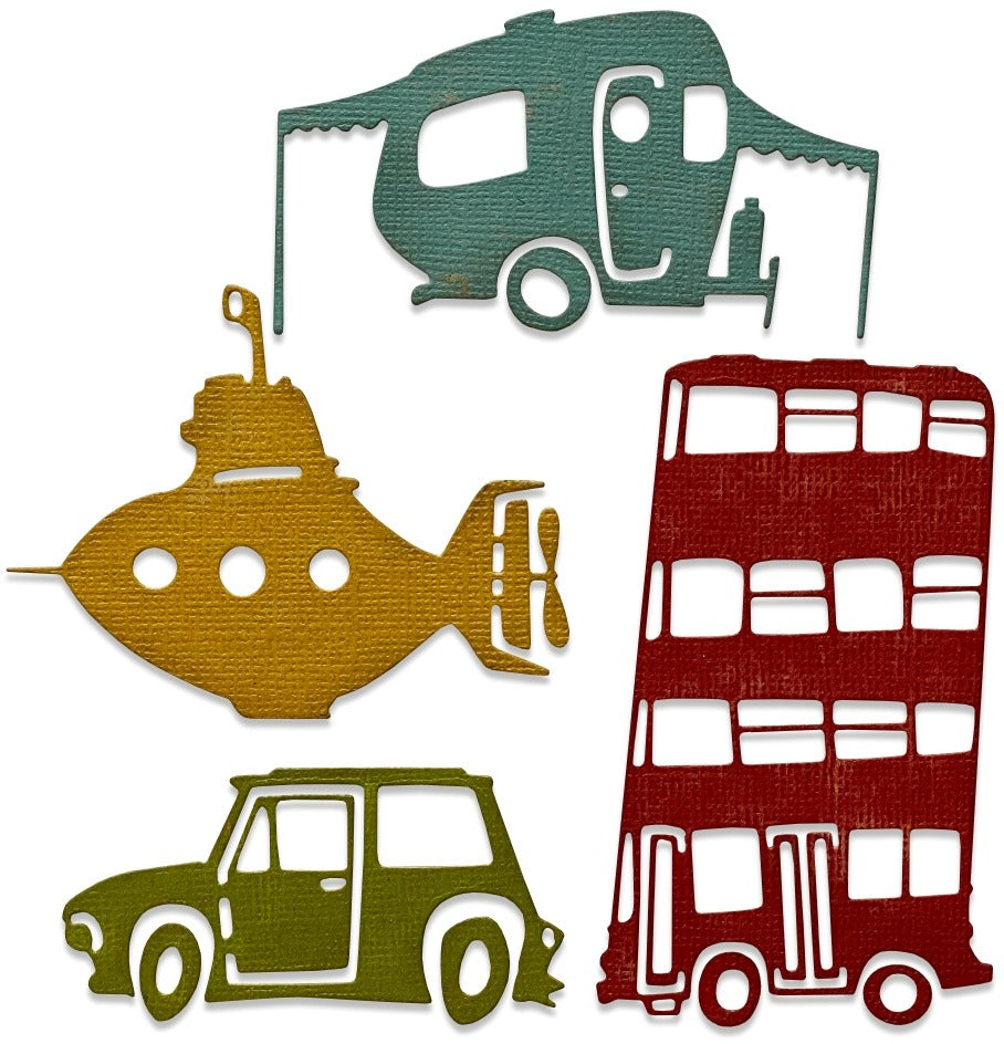 Tim Holtz Thinlit - Wacky Transport #1
