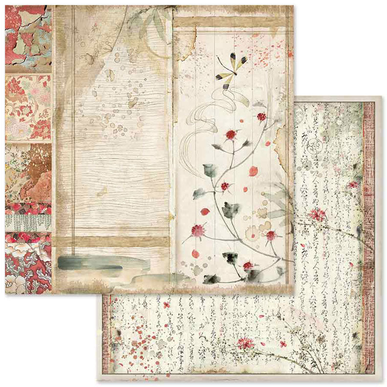 Stamperia Oriental Garden - 8x8 Paper Pack