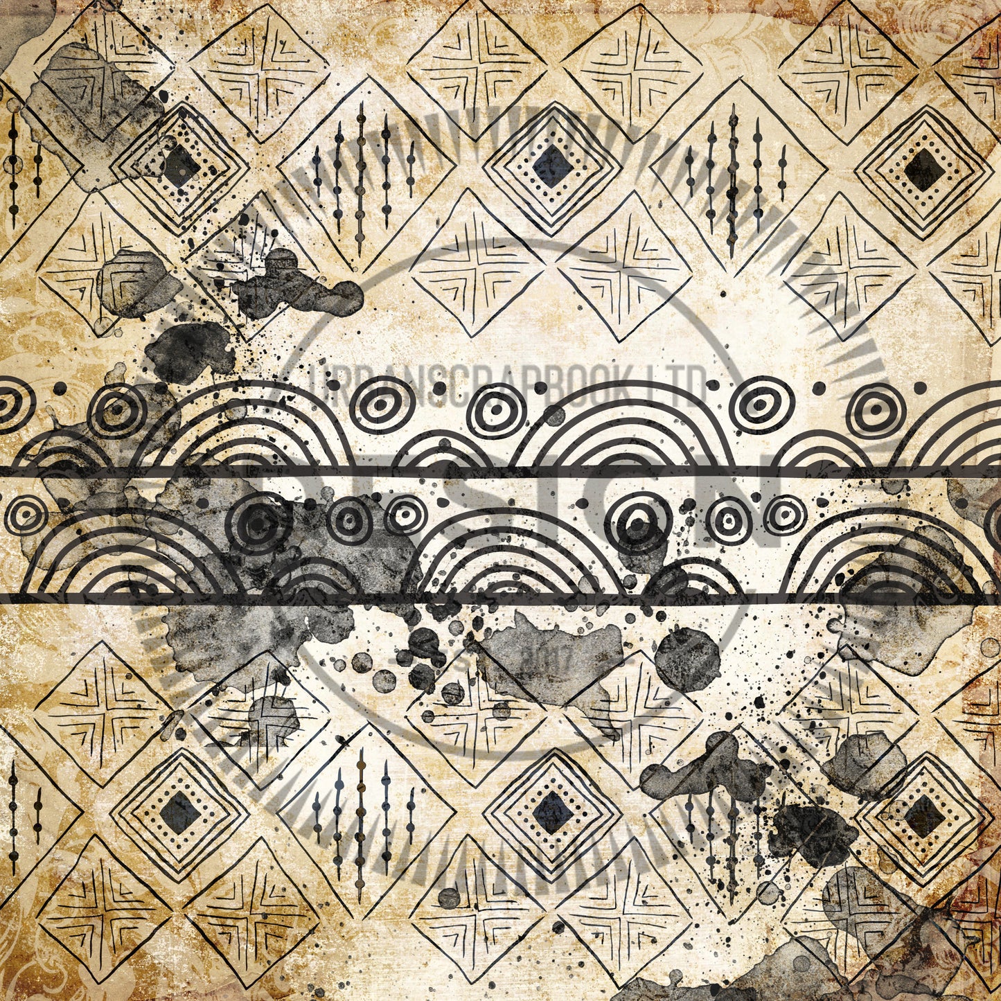 Savanna Jungle Backgrounds 8x8 - DIGITAL