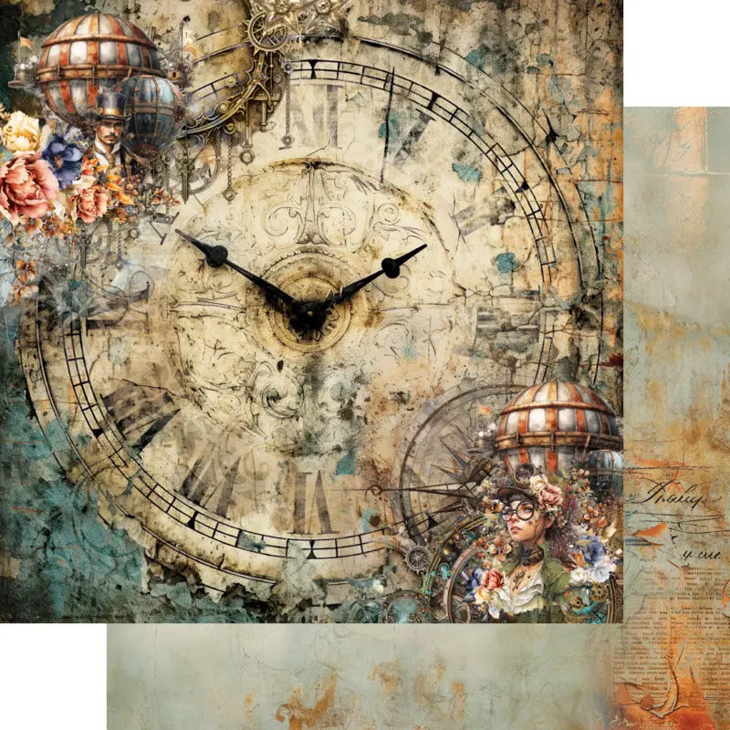 Alchemy of Art - 8x8 Paper Collection - Steampunk Time - Image #8