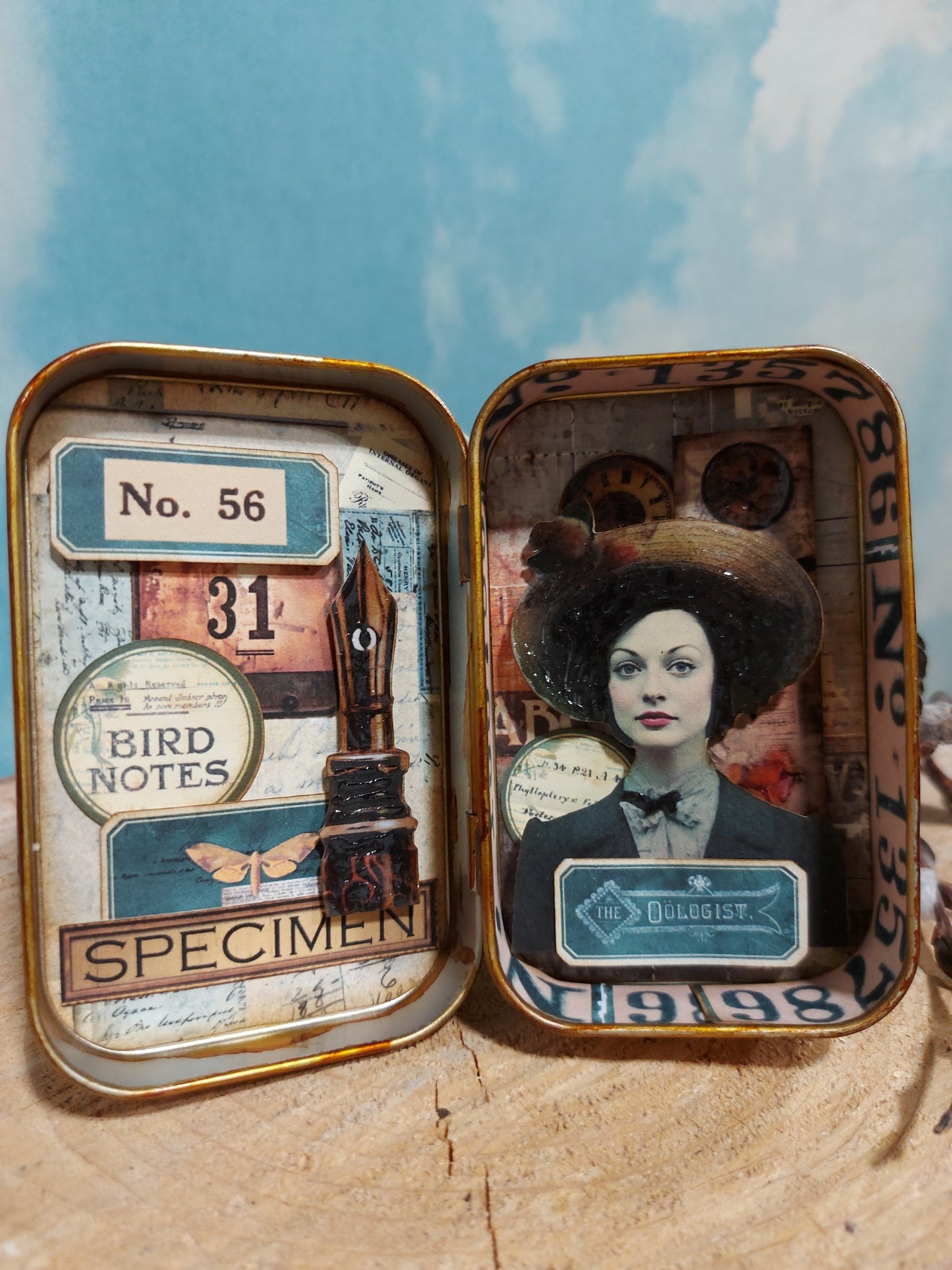 Signature altered tin ~ April 2024 ~ our 52nd Limited Edition tin