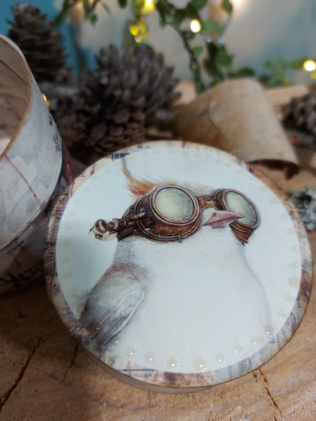 DIY Project ~ Trinket Box ~ Steampunk Birdie