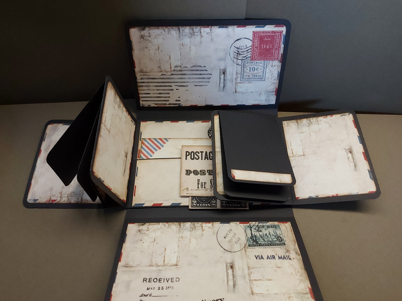 DIY Project ~Postal folio