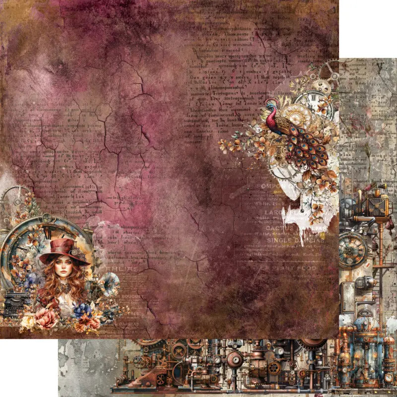 Alchemy of Art - 8x8 Paper Collection - Steampunk Time - Image #7