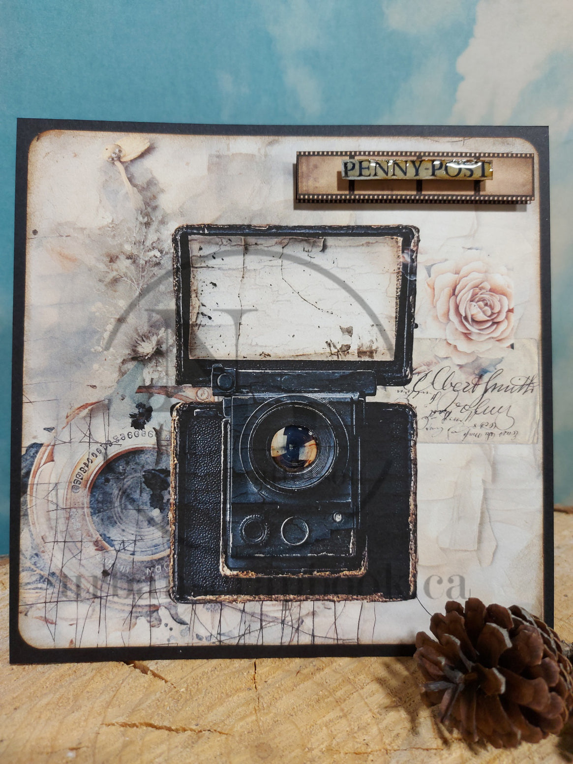 DIY Project ~ Cameras paper collection