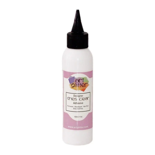 Art Institute Glitter Designer Dries Clear Adhesive 4oz