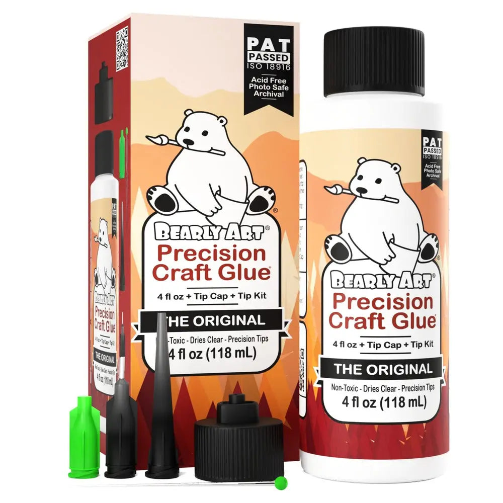 *NEW* Bearly Art Precision Craft Glue - The Original