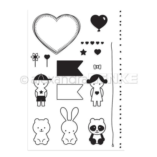 Alexandra Renke - Love Theme Clear Stamp