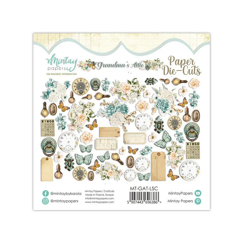 Mintay Papers - Paper Die Cuts - Grandma's Attic - Image #2