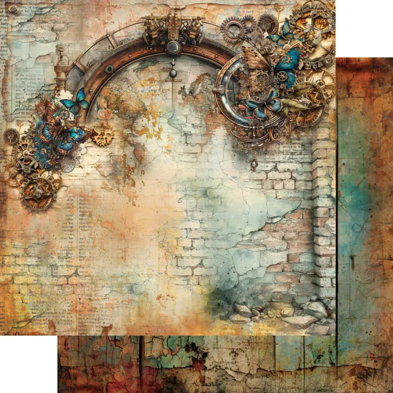 Alchemy of Art - 8x8 Paper Collection - Steampunk Time - Image #4