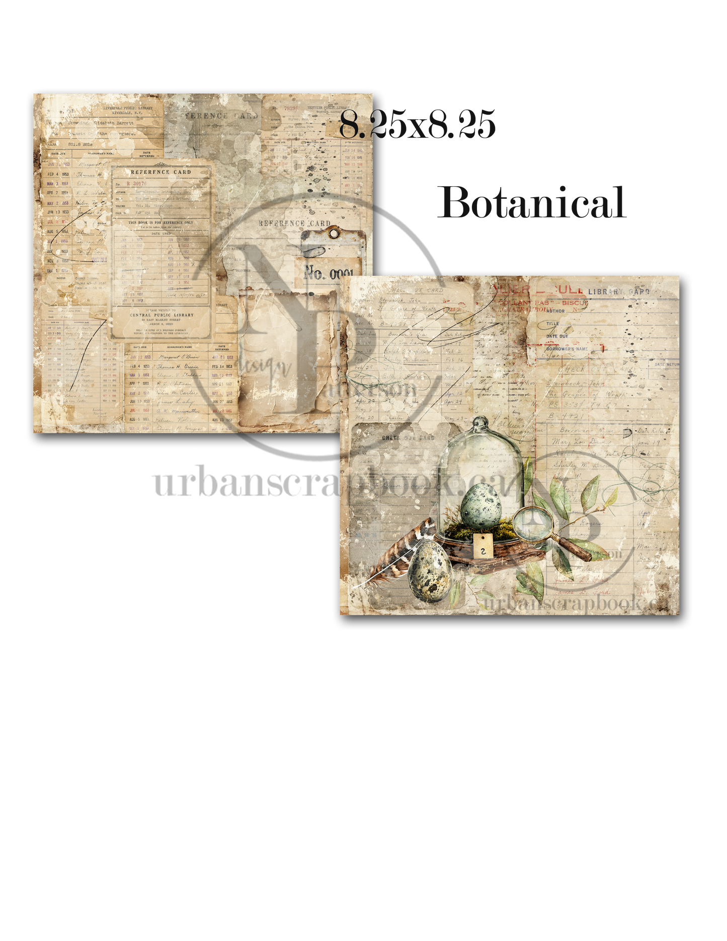 DIY Project ~ Botanical paper collection