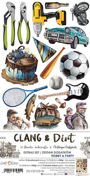 Craft O' Clock - Extras Set, Clang & Dirt - Hobby & Party