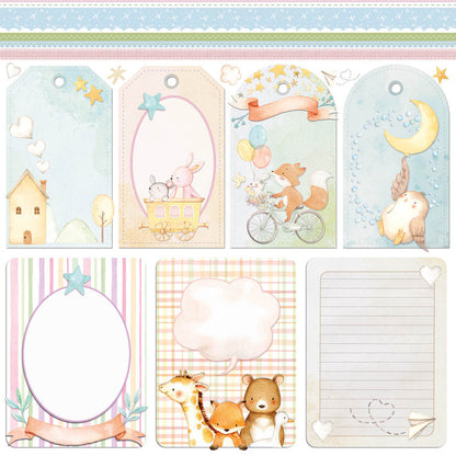 Ciao Bella - 8x8 Paper Pad - My Tiny World