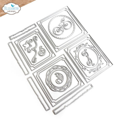 Elizabeth Craft Designs - Die - Journal Sleeves Fillers 1 - by Devid
