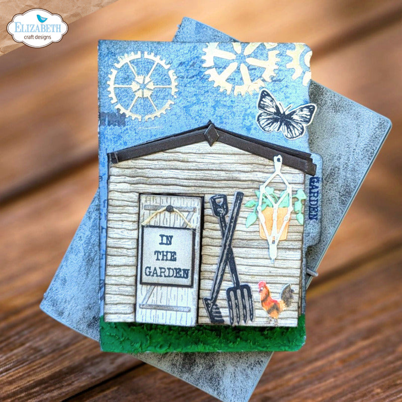 Elizabeth Craft Designs - In the Garden Shed Die