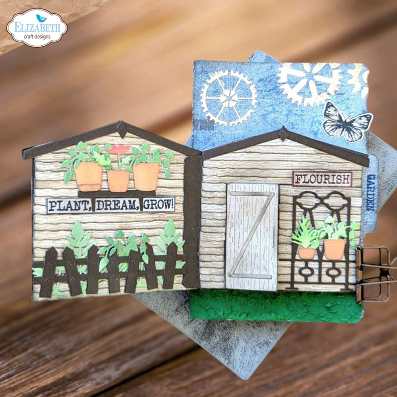 Elizabeth Craft Designs - In the Garden Shed Die