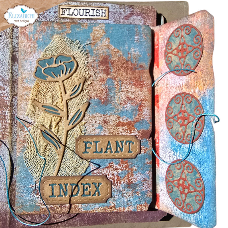 Elizabeth Craft Designs - Plant Index Folder Die