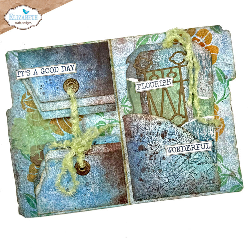 Elizabeth Craft Designs - Plant Index Folder Die