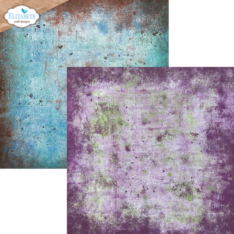 Elizabeth Craft Designs - 12x12 Patterned Cardstock Backgrounds Volume 2