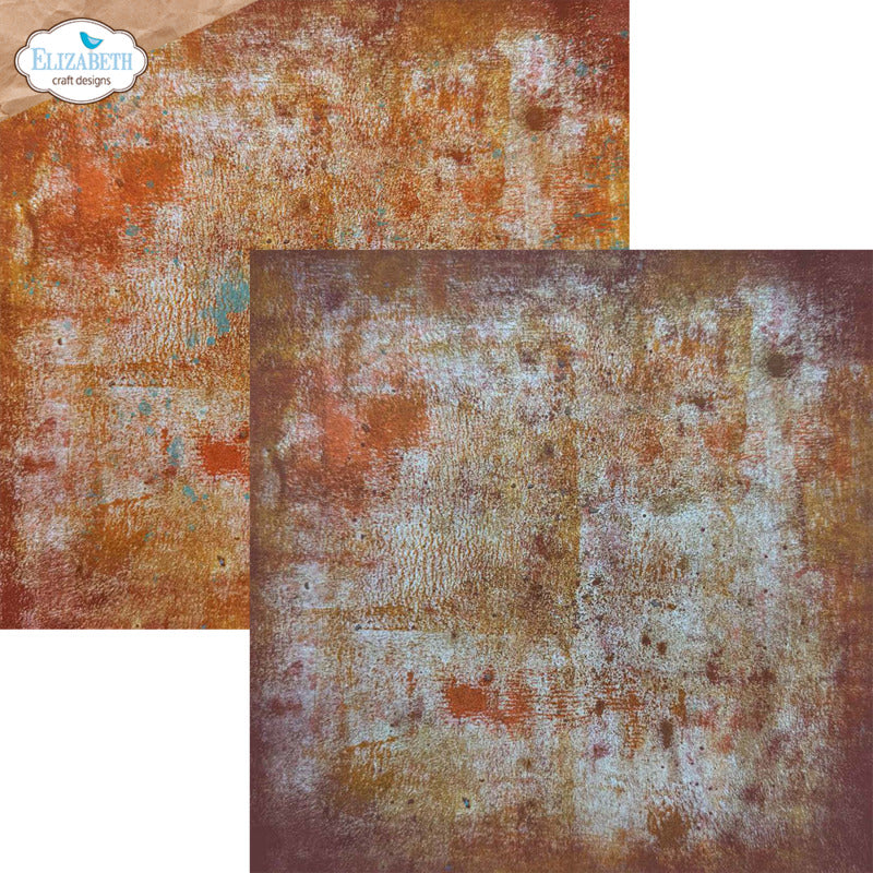 Elizabeth Craft Designs - 12x12 Patterned Cardstock Backgrounds Volume 2