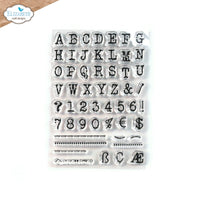 Elizabeth Craft Designs - Alphabet Clear Stamps