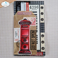 Elizabeth Craft Designs - Clear Stamp & Matching Die - Correspondence From The Past 3