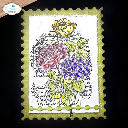 Elizabeth Craft Designs - Clear Stamp - Love & Roses