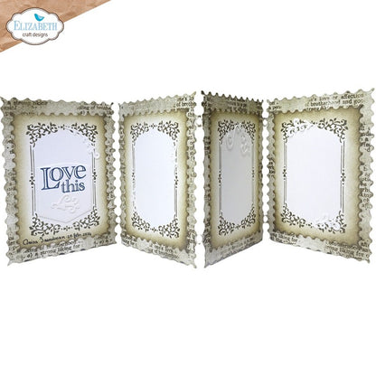 Elizabeth Craft Designs - Clear Stamp - Love & Roses