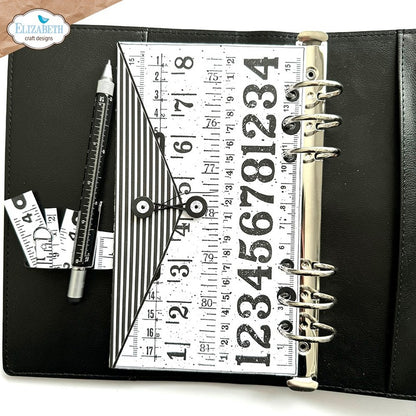Elizabeth Craft Designs - Clear Stamp - Measurements