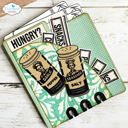 Elizabeth Craft Designs - Clear Stamp - Lets Eat