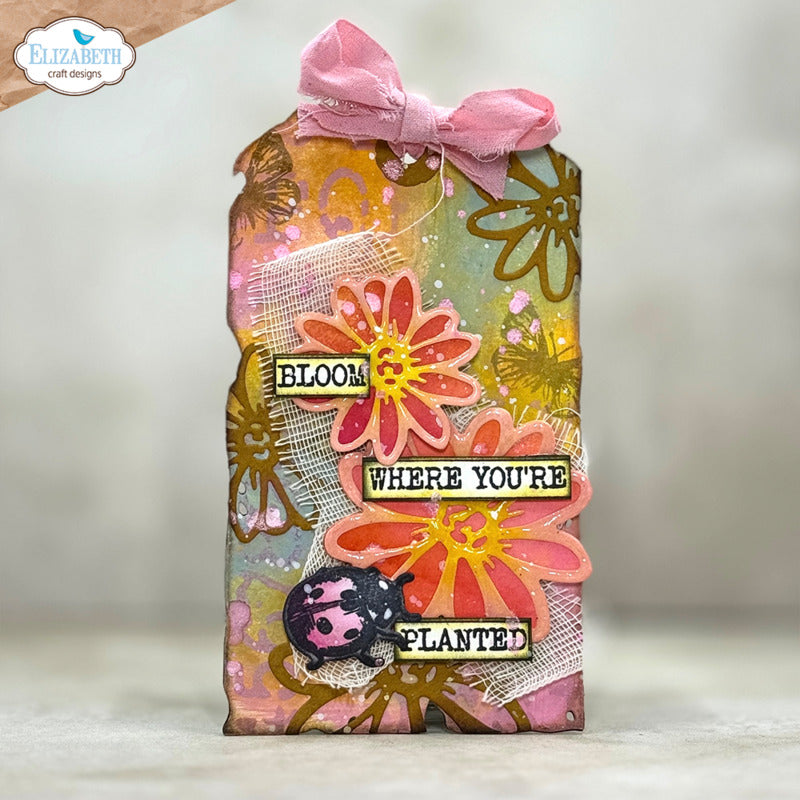 Elizabeth Craft Designs - Journal Phrases 5 Clear Stamp