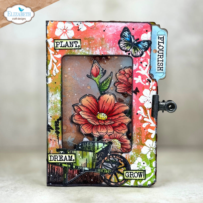Elizabeth Craft Designs - Journal Phrases 5 Clear Stamp