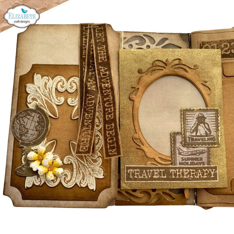 Elizabeth Craft Designs - Stamp & Die - Around the World - by Devid