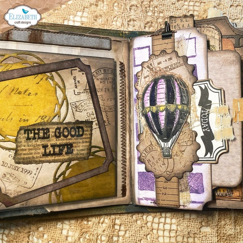 Elizabeth Craft Designs - Stamp & Die - Around the World - by Devid