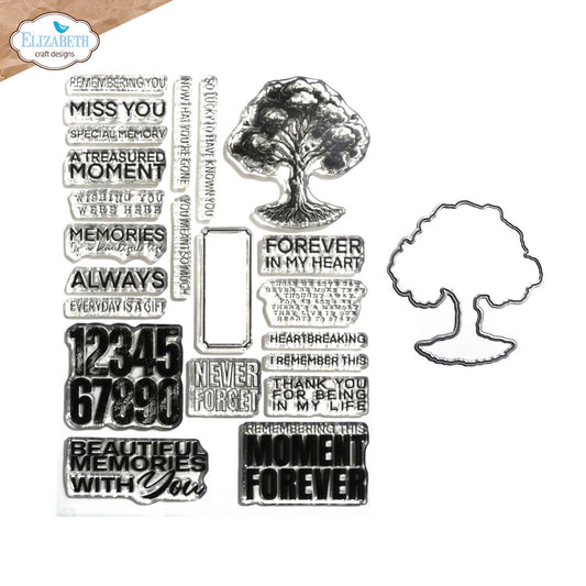 Elizabeth Craft Designs - Stamp & Die Set - Tree Of Life