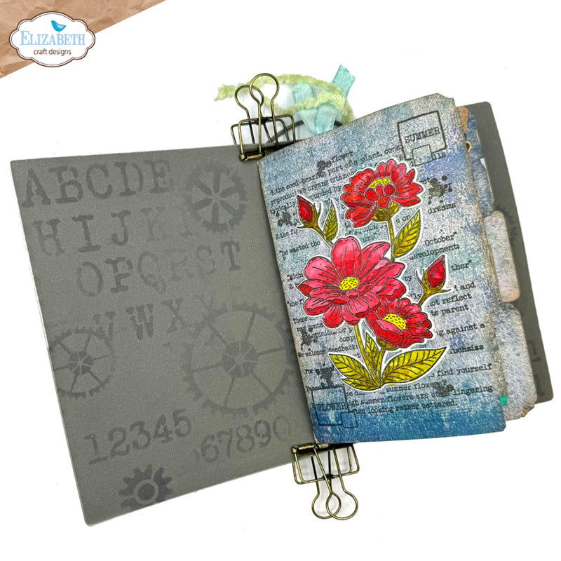 Elizabeth Craft Designs - Summer Flower Stamp & Die Set