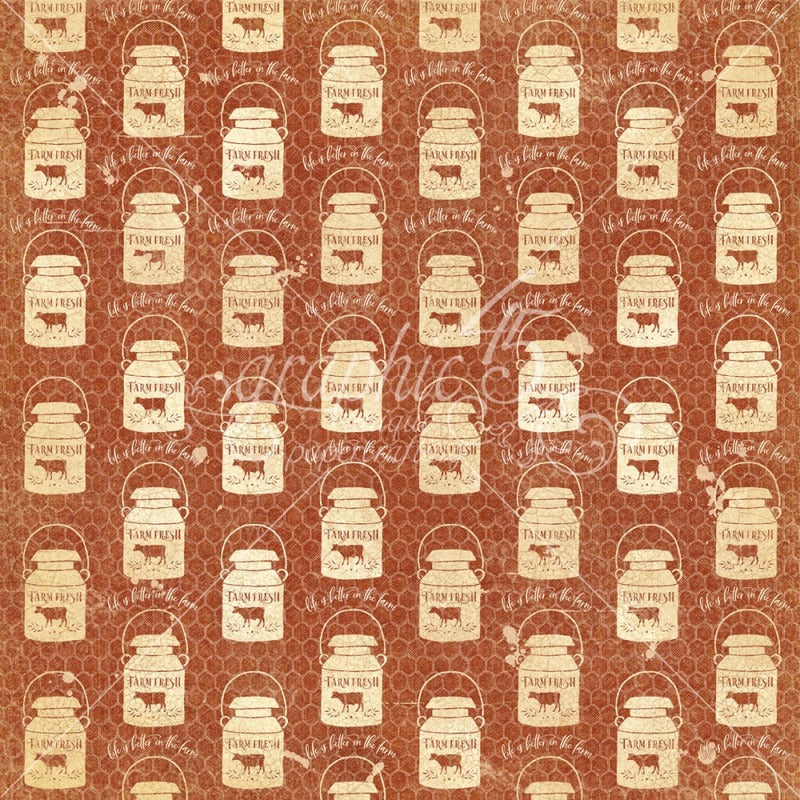 Graphic 45 - Farmhouse Collection - Country Morning 4502057