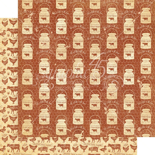 Graphic 45 - Farmhouse Collection - Country Morning 4502057