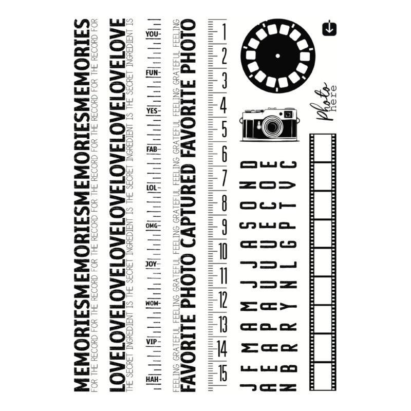 Keepsake Studios - Clear Stamp - Keepsake Strips