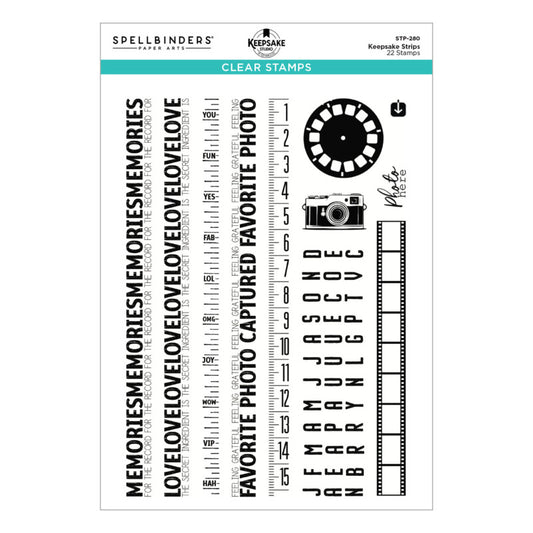 Keepsake Studios - Clear Stamp - Keepsake Strips