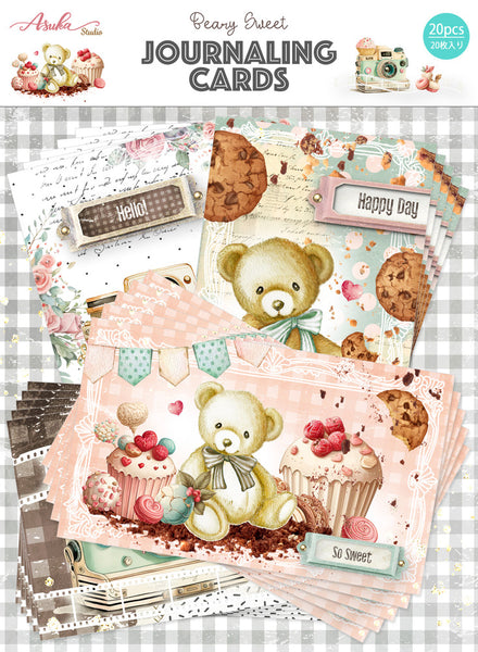 Asuka Journaling Cards, Beary Sweet